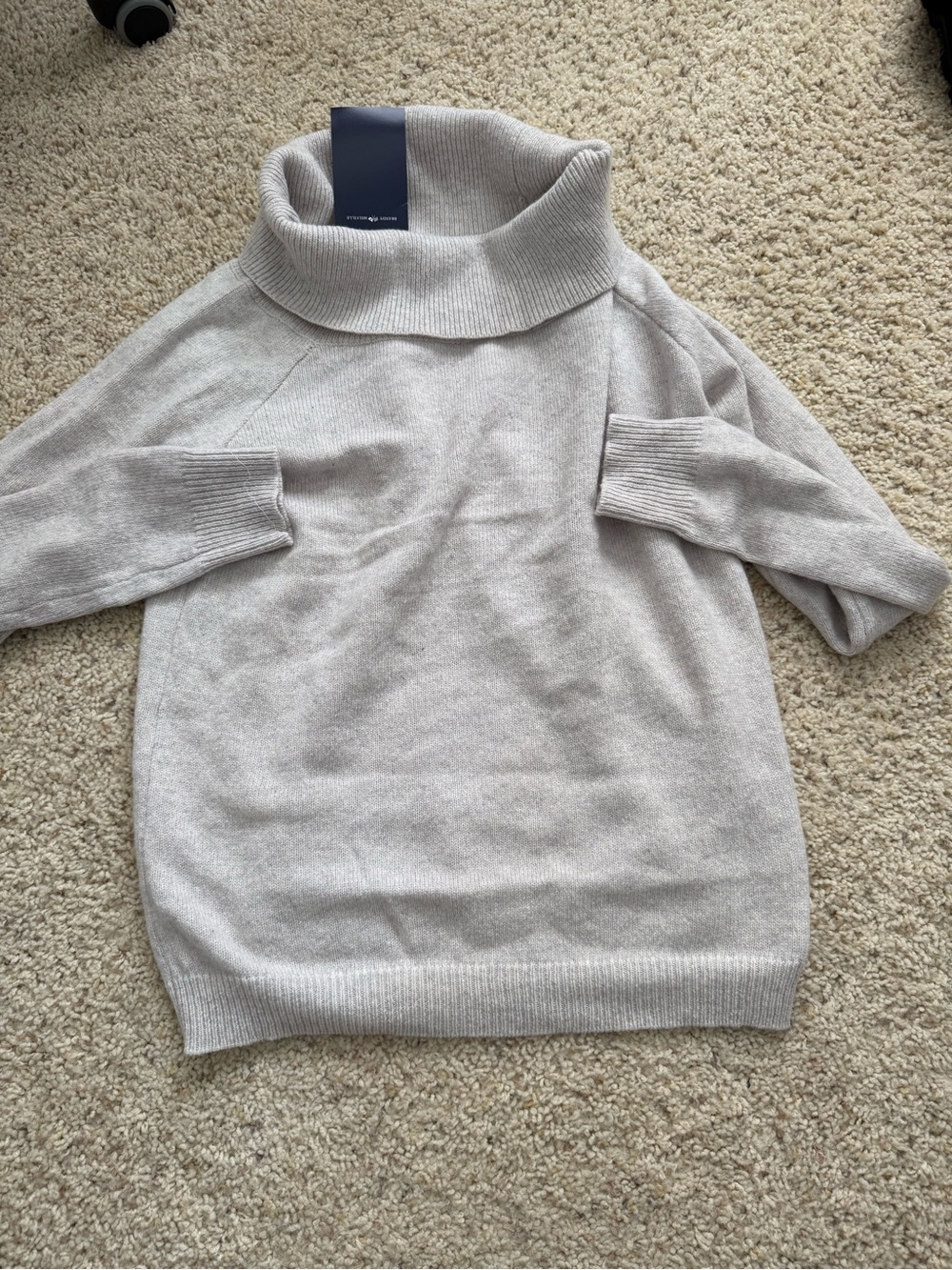 Cozy Wide off the shoulder  Sweater - Light Heather Gray